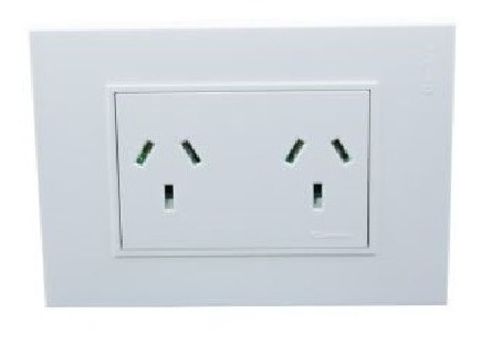 Imagen 2 de 5 de Modulo Doble Completo Cambre Bauhaus Blanco Por E631