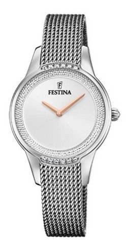 Reloj Festina Mujer Dama F20494 Con Cristales Swarovski