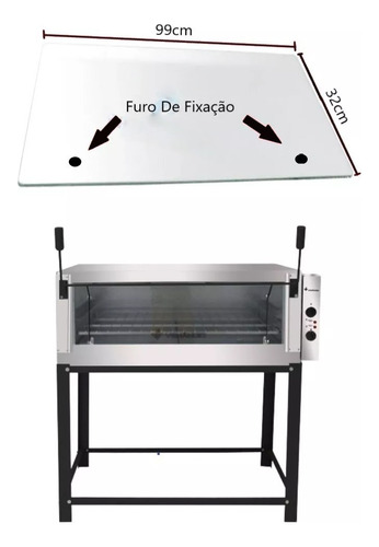 Vidro Para Forno Venâncio Feri110 Roma/italia110