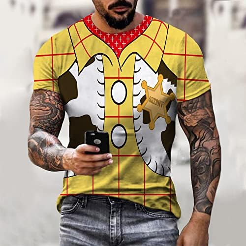 Qciv Camiseta De Vaqueros Para Hombre, Camiseta Gráfica De V
