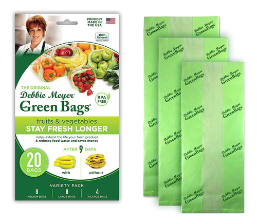 Debbie Meyer Greenbags Freshnesspreserva De Alimentosflower