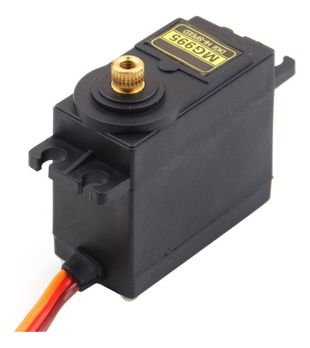Kit 2 Servomotores Mg995 15kg 360° Servo Engranes Metalicos