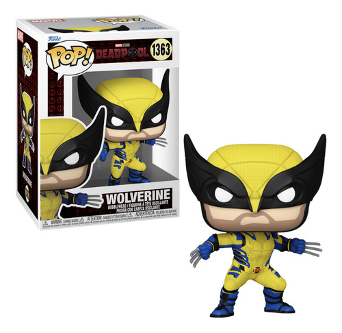 Wolverine Funko Pop 1363 Deadpool Y Wolverine Original