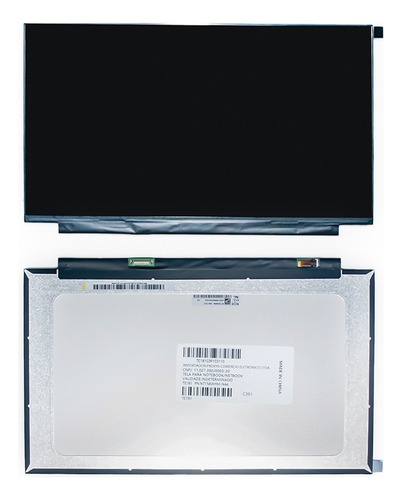 Tela Para Notebook Lenovo Ideapad 3i 82bu0006br 15.6 Fosca