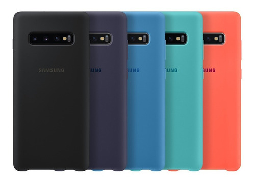 Case Samsung Silicone Cover Para Galaxy S10 Plus Ng