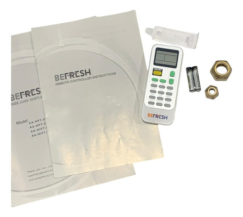 Aire Acondicionado Piso Techo Befresh On/off 6 Tr 18000 Frig Color Blanco