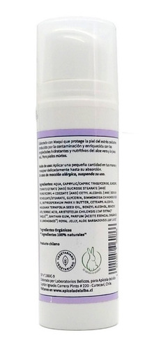 Imagen 2 de 4 de Crema Nutritiva De Manos Aloe Vera Jalea Real 50ml Del Alba