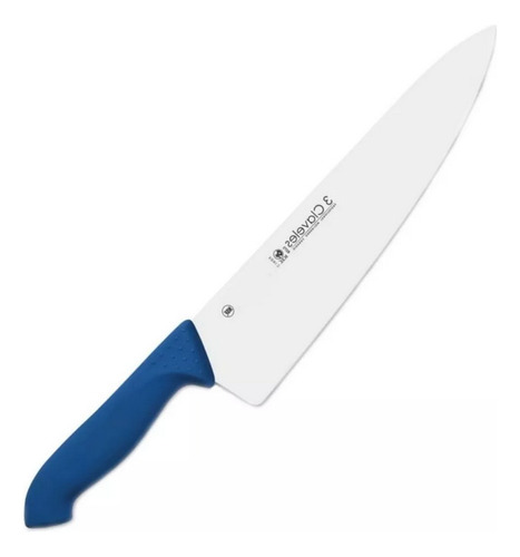 Cuchillo Tres Claveles # 1335 Proflex Mgo.azul 25 Cms Cocine