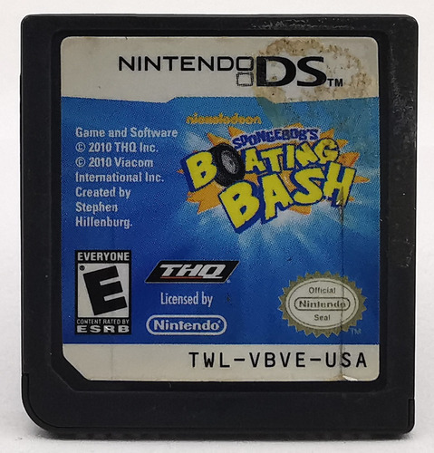 Spongebobs Boating Bash Ds Nintendo * R G Gallery