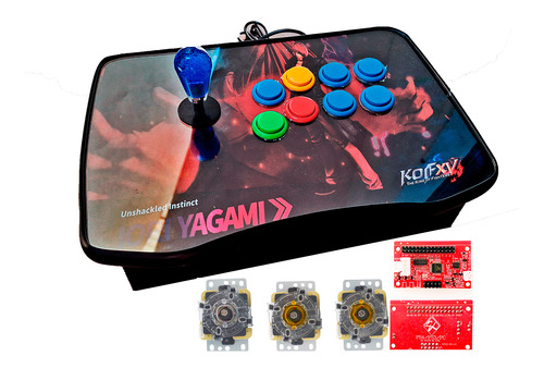 Joystick Arcade Tablero Control Stick Pc Ps3 Ps4 Mac Torneo