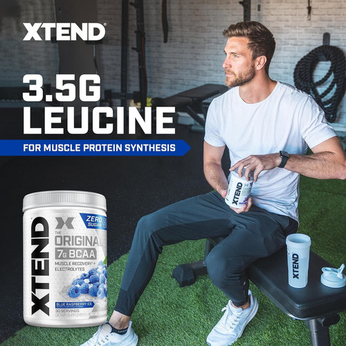 Xtend Scivation Bcaa 30 Servicios Sabor Blue Raspberry Ice