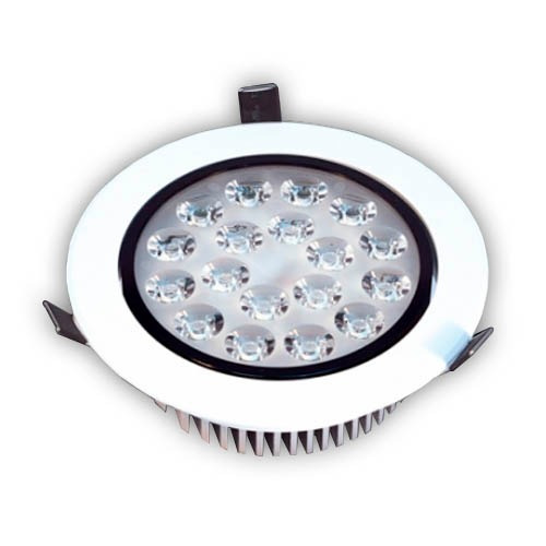 Spot De Embutir Thd 18 X 1w Led 3500k Aro Branco