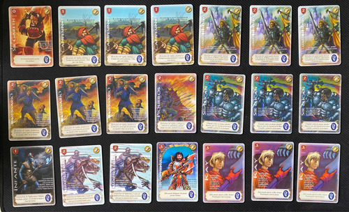 Lote 21 Cartas Caballeros Antiguas Mitos Y Leyendas Espada 2