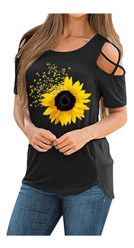 Xiart Camiseta Verano Para Dama Casual Manga Corta Blusa