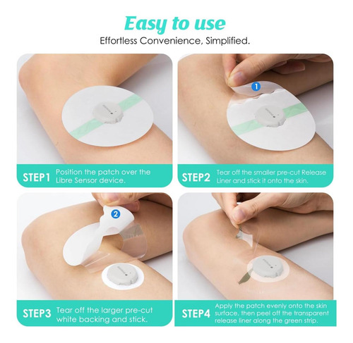 Yoshares Dexcom G7 Adhesive Patches (40 Unidades) -protecció