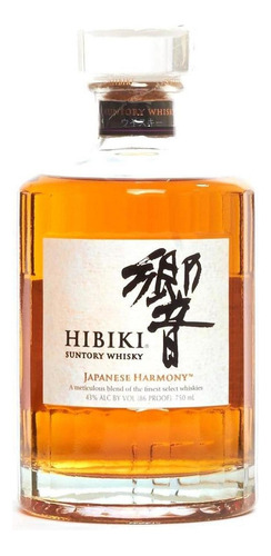 Pack De 4 Whisky Hibiki Japanese Harmony 750 Ml