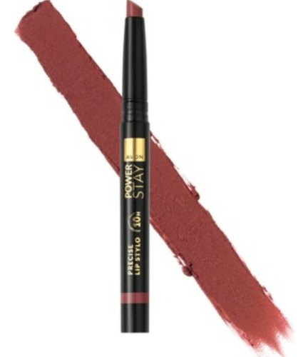 Labial Preciso Avon Power Stay Tawny Triumph Tawny Triumph