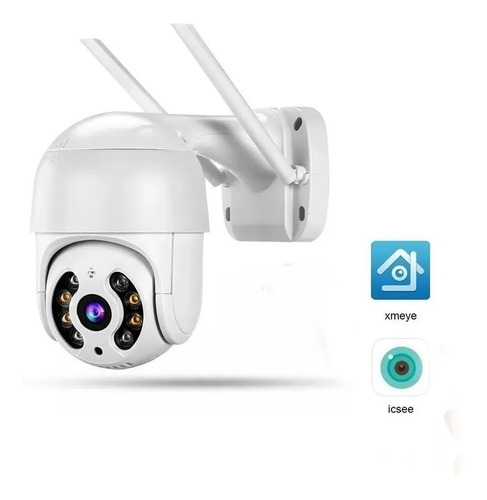 Imagem 3 de 5 de Câmera Ip Icsee Prova D'água Infravermelho Externa Wifi Hd 3