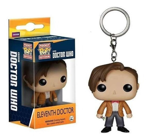 Funko Pop Llavero 042 Eleventh Doctor (doctor Who)