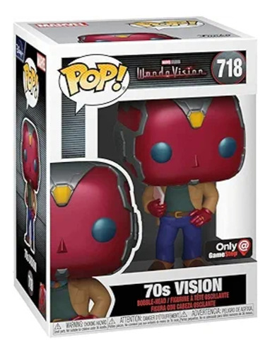 Funko Pop - Vision 70s - N° 718 - Vision Edición Especial 