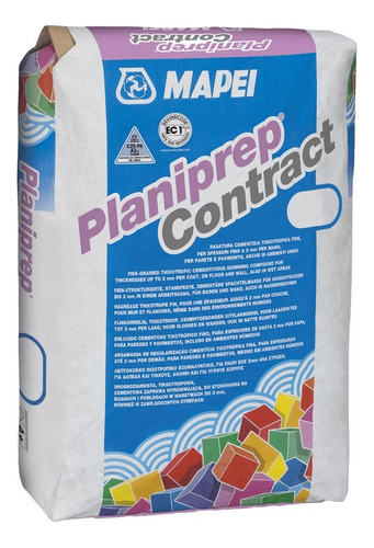  Mortero Cementicio Planiprep Contract Mapei Bolsa 25kgs