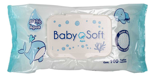 Toallas Húmedas Baby Soft 100% Nat 100
