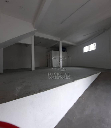 Salão Para Alugar, 80 M² Por R$ 2.000,00/mês - Parque Capuava - Santo André/sp - Sl0963