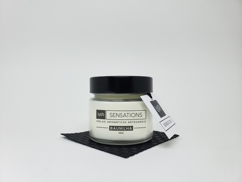 Imagem 4 de 7 de Vela Aromática Perfumada Decorativo 140g - Baunilha