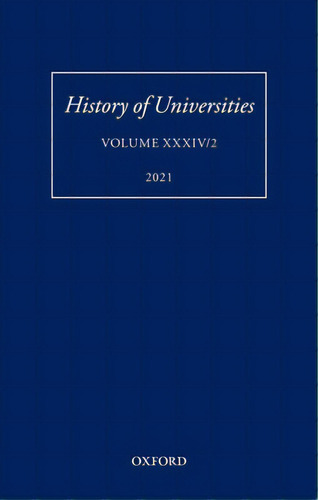 History Of Universities: Volume Xxxiv/2: Teaching Ethics In Early Modern Europe, De Lepri, Valentina. Editorial Oxford Univ Pr, Tapa Dura En Inglés