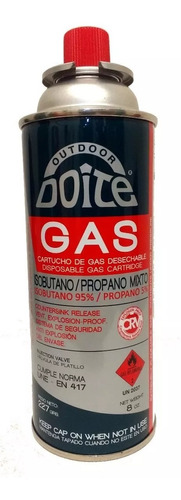 Cartucho Gas Isobutano 227 Grs Doite, Camping, Palermo Pº