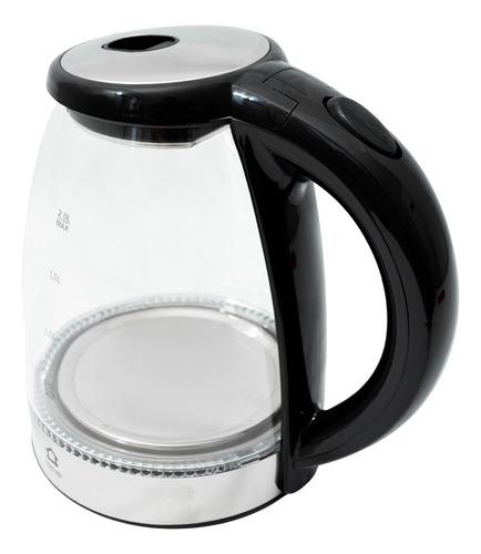 Jarra Chaleira Elétrica De Vidro Transparente 110v 1000w 2l