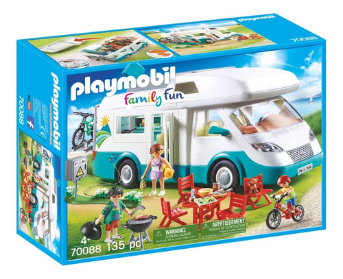 Playmobil Juego De Vehículos Familiares Para Caravanas