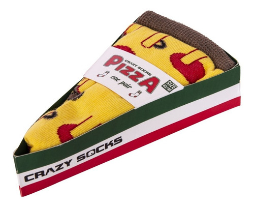 Medias Crazy Socks Pizza