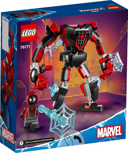 Imagen 2 de 4 de Lego® Avengers - Armadura Robótica De Miles Morales (76171)