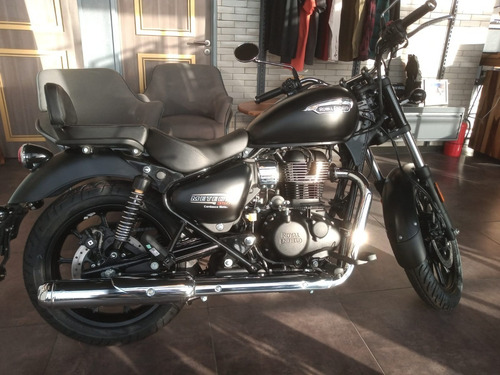 Imagen 2 de 8 de Royal Enfield Meteor 350 Stellar Black Cordasco Motos (p)