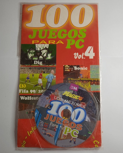 100 Juegos Para Pc Volumen 4 Cd Originlal