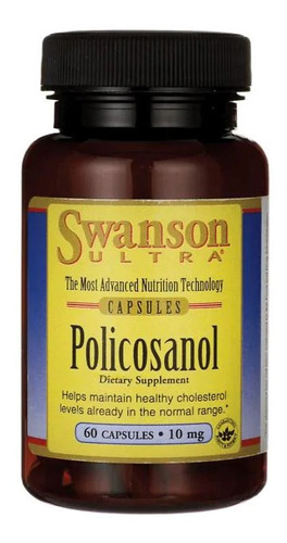 Policosanol Soporte Para El Colesterol 10mg 60 Caps  Swanson