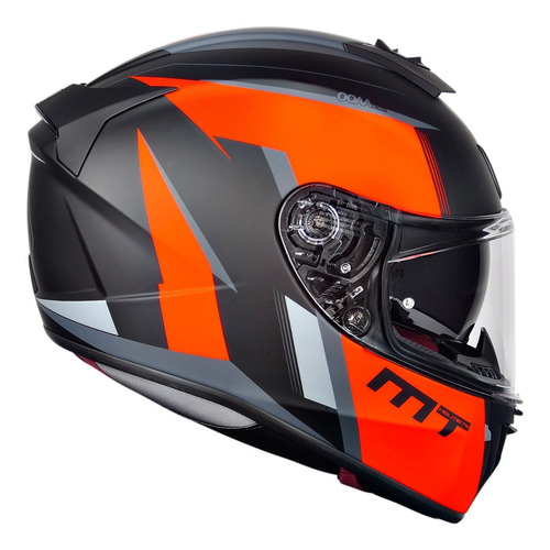Capacete Mt Helmets Blade 2 Operator Fosco Bi Composto Moto