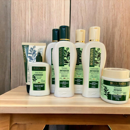 Kit 2 Shamp 2 Cond 1 Banho Creme 250ml 1 Tonico + Final.