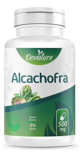 Alcachofra 500mg - Denature - 100 Cápsulas