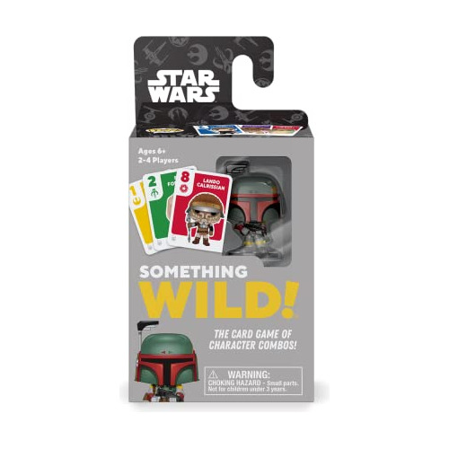 Jogo De Cartas Funko Pop! Algo Selvagem! Star Wars Boba Fett
