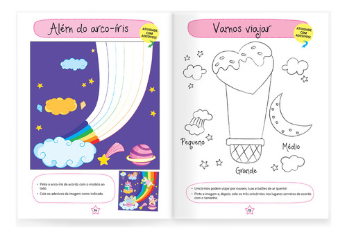 Meu ateliê de arte - Unicórnio, de Caramel Editions. Editora Girassol, capa mole, edição 1 em português, 2023