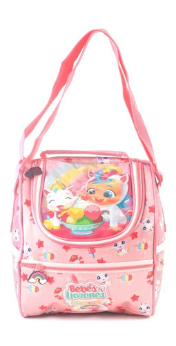 Lunchera Termica Cry Babies Bebe Llorones Dreamy Color Rosa