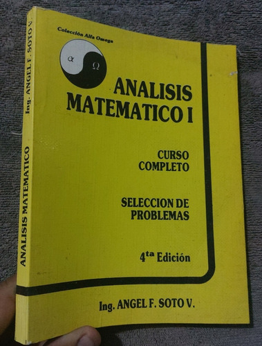 Libro Análisis Matemático Selección De Problemas Angel Soto 