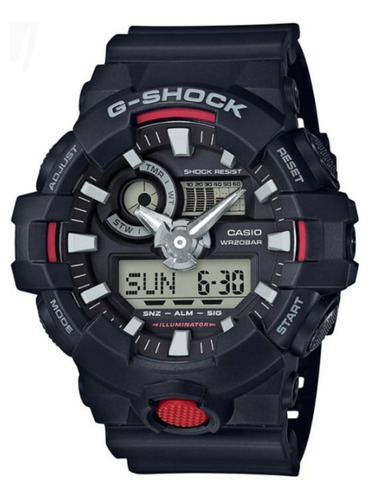 Reloj Casio G-shock (ga-700-1adr) Analógico-digital/ Luz