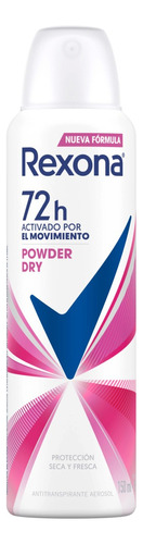 Rexona  powder dry desodorante antitranspirante mujer 150ml