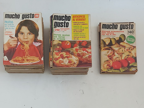 Lote × 49 Revistas Mucho Gusto ( Lote 1)