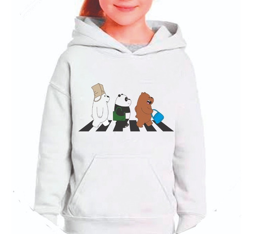 Sudadera Osos Escandalosos The Bears Unisex Para Niños