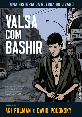 Valsa com Bashir, de Folman, Ari. Série Quadrinhos Editora Publibooks Livros e Papeis Ltda., capa mole em português, 2009