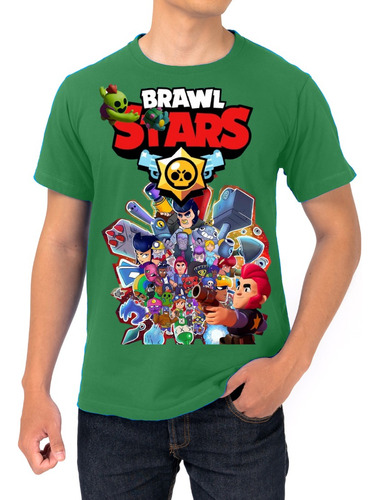 Camiseta Camisa Gamer T-shirt Brawl Stars 100% Algodão Dtf